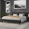 Flash Furniture King Size, Headboard, Black Vinyl HG-HB1705-K-BK-GG - alternate 2